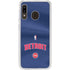 NBA Detroit Pistons Jersey Galaxy A20 Clear Case